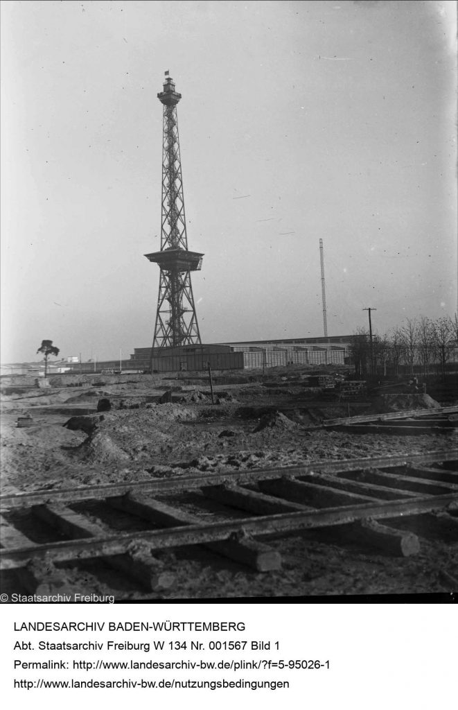 Historisches Bild - Berliner Funkturm 1929