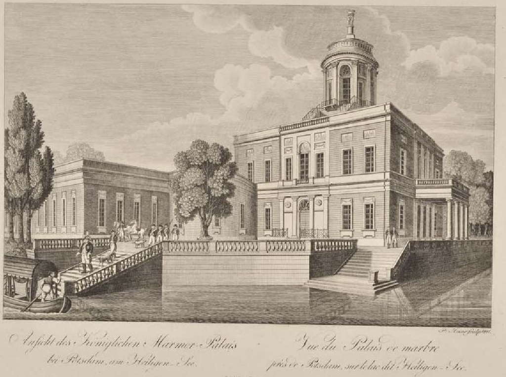 Marmorpalais (Radierung 1811)