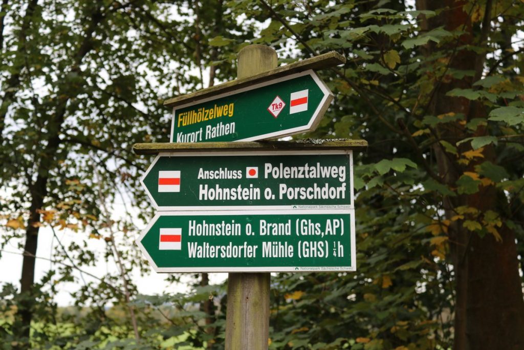Sächsische Schweiz - Wegweiser