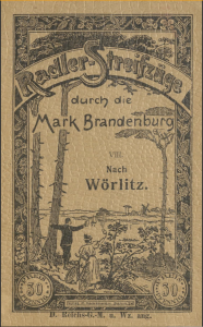 Buchcover Radlerstreifzüge 1898