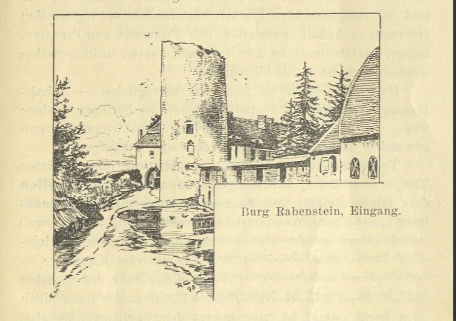 Burg Rabenstein 1898