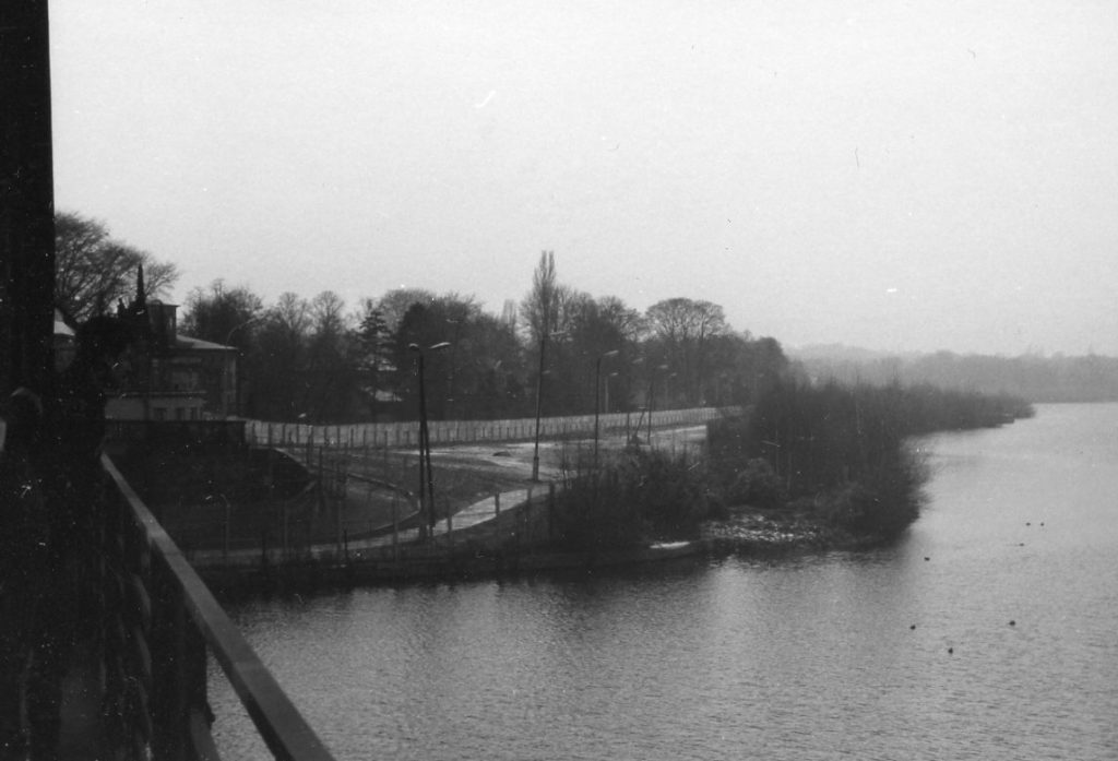 Blick von der Gliencker Brücke Richtung Potsdam