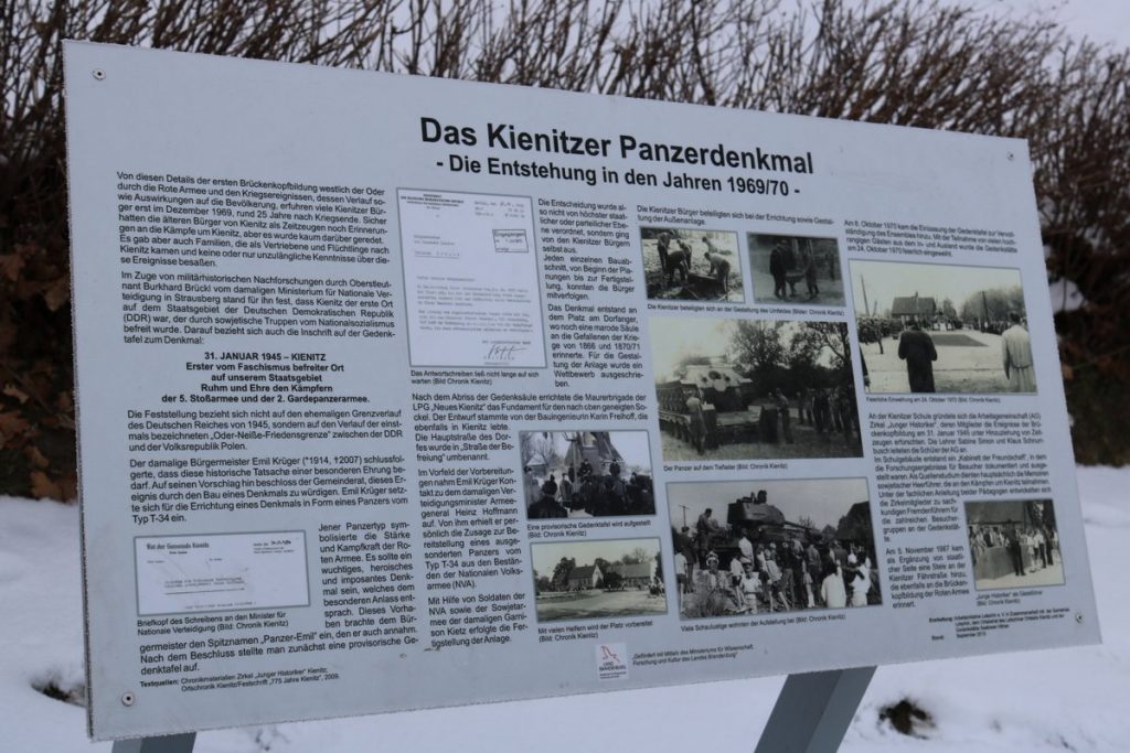 Kienitz Panzerdenkmal